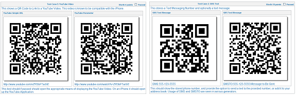 CCA QR Code Test Suite CCA QR Code Test Suite