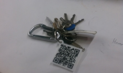 qr-code-keychain