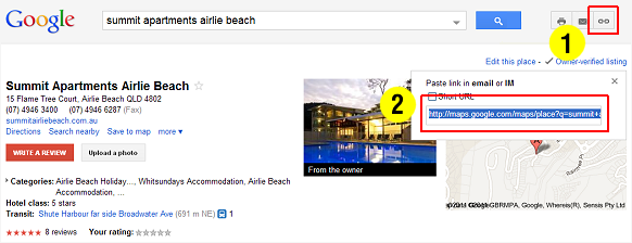 Your Google Places Page