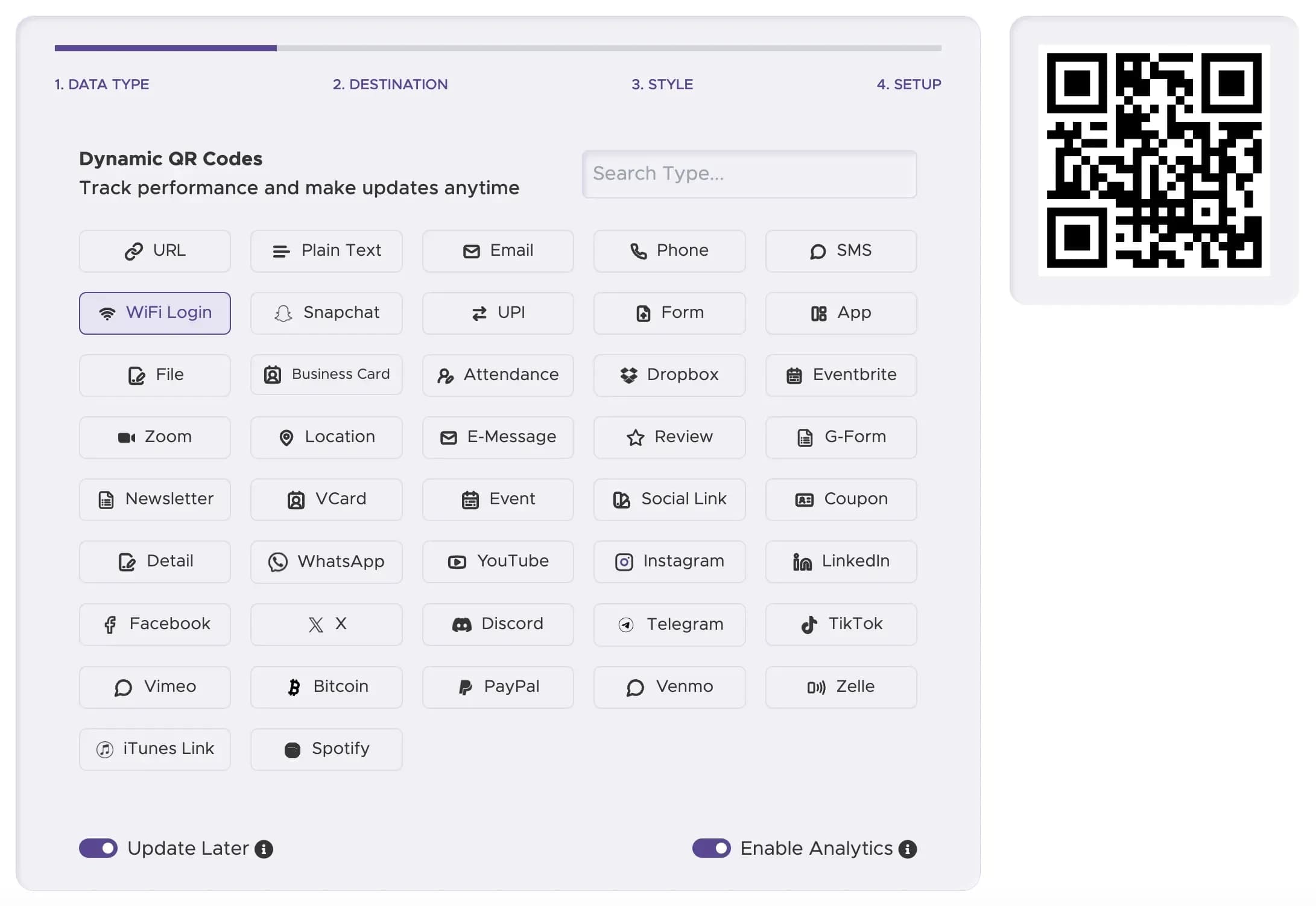 Test WiFi QR code on multiple devices
