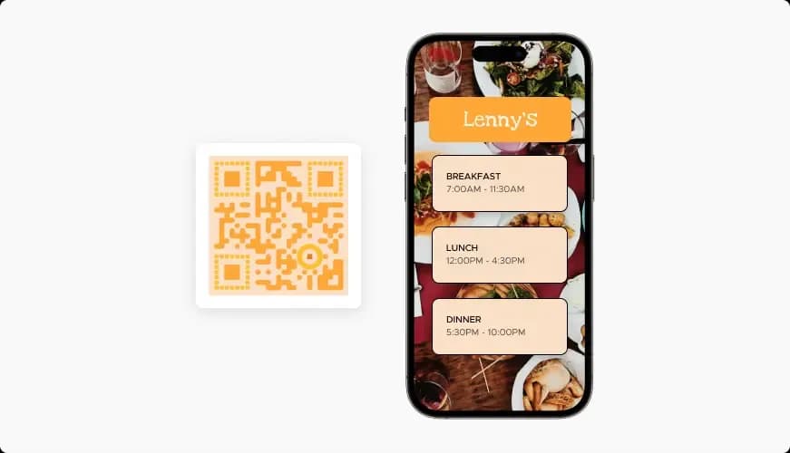 Digital menus