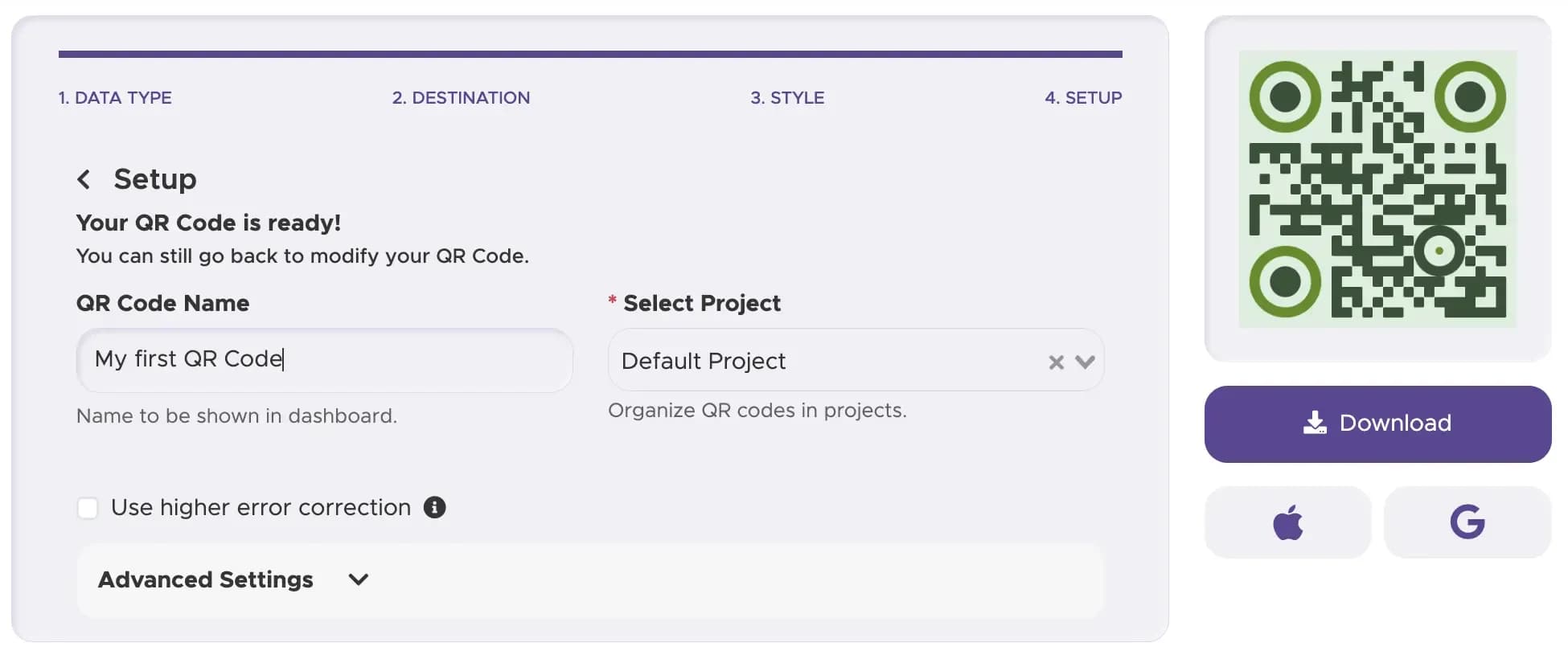 Étape 4: Testez le QR code