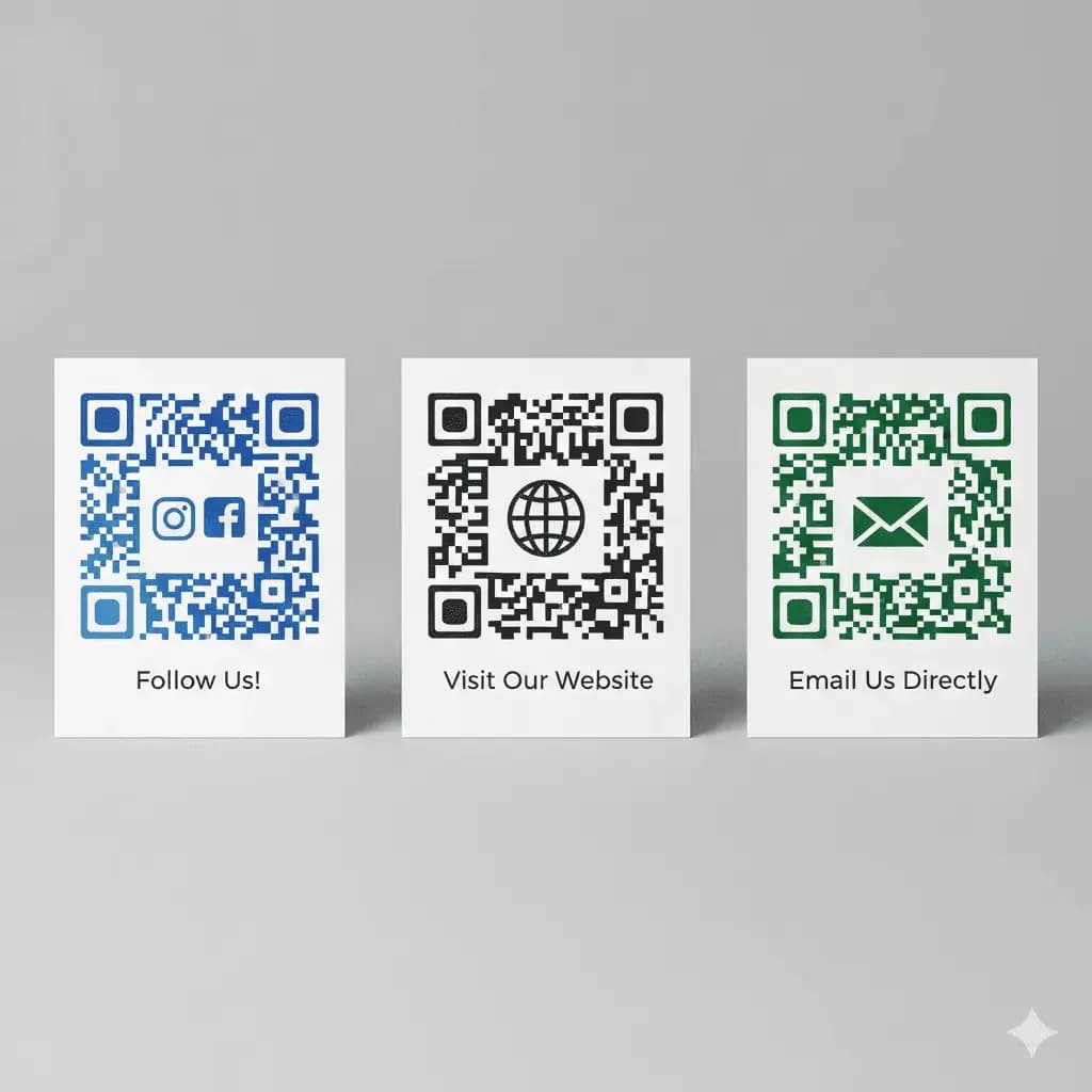 Codes QR pour les réseaux sociaux
