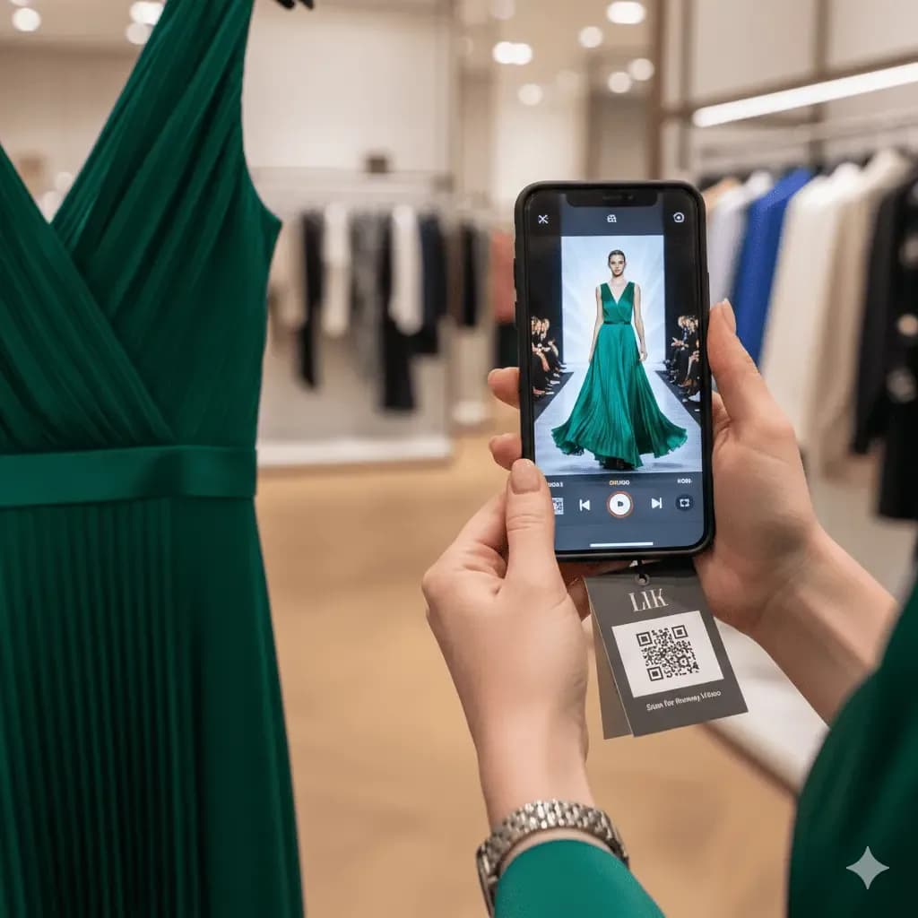 Interactive Clothing Tags