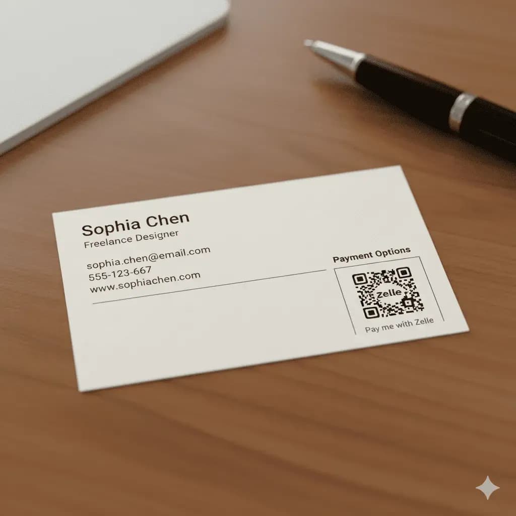 Sur les cartes de visite et les factures