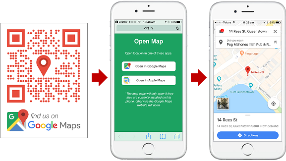 Google Maps & Location QR Code Generator | QRStuff