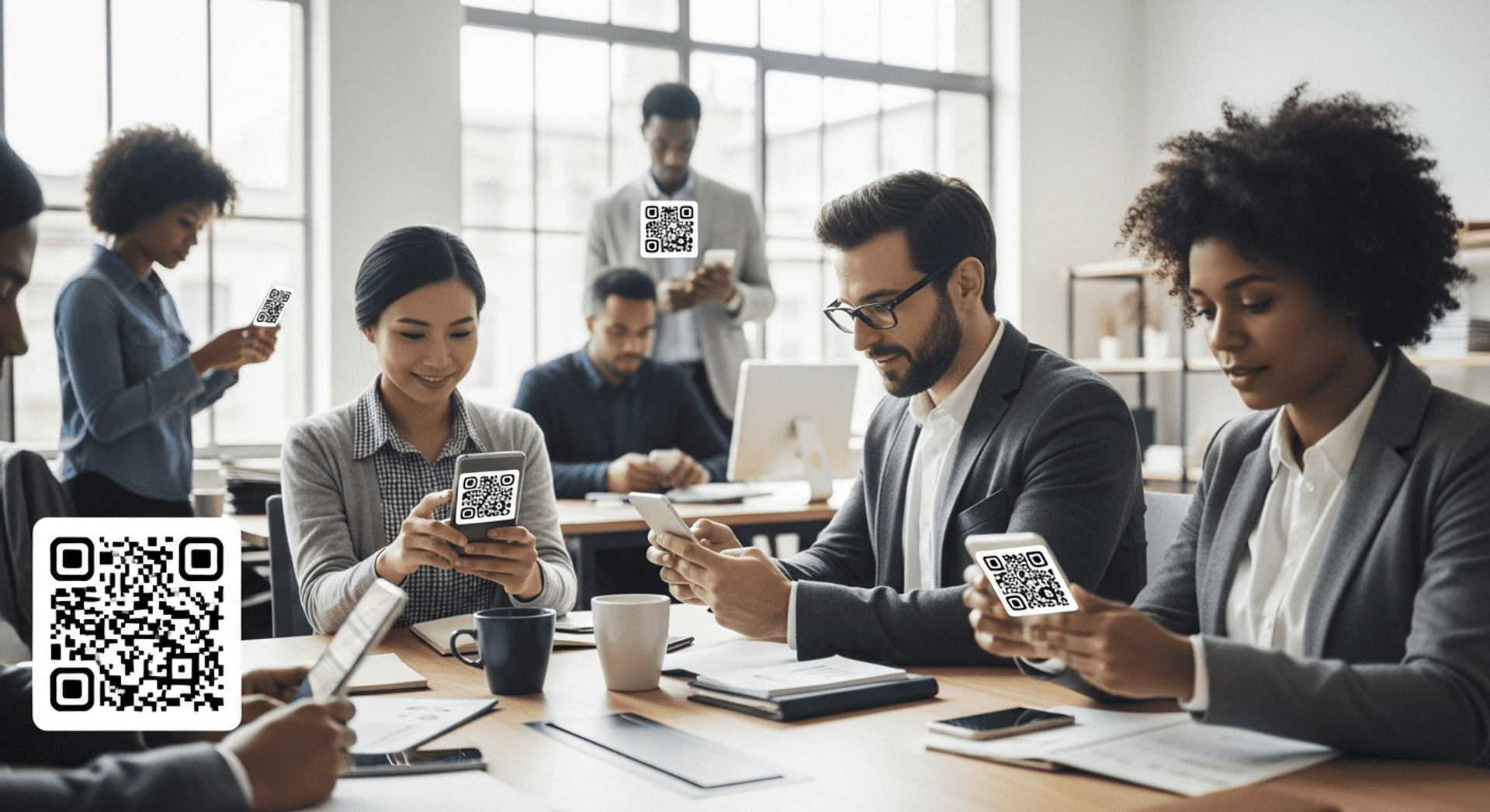 What are the advantages of using dynamic QR codes for business marketing?
