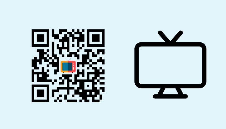 QR Codes on TV